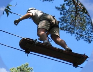  recorrido de alta aventura en Camors 